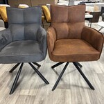 4x Eetkamerstoel Veeningen 2/cogn 2/antra